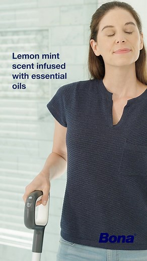 Come home to spotless floors. Bona Hard-Surface Floor Cleaner for Mopping Robots boosts your mopping robots performance, delivering a streak-free clean that’s safe for your family and gentle on your floors. Made with over 90% plant-based ingredients, it’s the smarter, effortless way to care for your home. | Bona