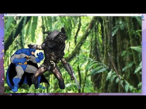 The Predator MUGEN Hunts ( vs Batman, Bison,Selvaria,Jubei)