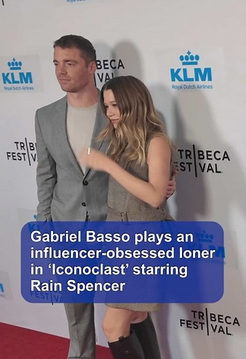 Writer, director and star Gabriel Basso, known for his hit Netflix show “The Night Agent,” makes his directorial debut at the Tribeca Festival with “Iconoclast.” Basso plays a loner obsessed with a live-streaming influencer in a this psychological thriller. “The Summer I Turned Pretty” star Rain Spencer plays Morgan, who works alongside Connor (Basso) and attempts to form a connection with him. #tribeca #nyc #movie