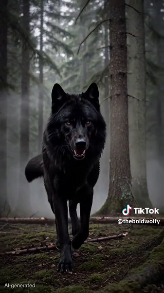 Black Alpha Wolf: Silent, Fearless, Powerful | Alpha Wolf Behavior