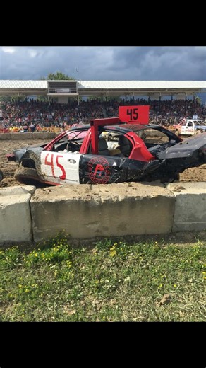 Chevy Malibu derby car before and after: 2016 first derby