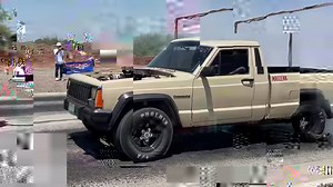Comanche Ls VS Honda CRX Turbo | Arrancones #jeep #comanche #honda #turbo #awd #4x4 #crx #hondaturbo #drag #racing | Sinaloa Racing