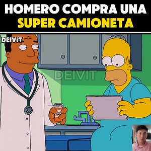 Homero compra una camioneta gigante - Los Simpson | Deivit