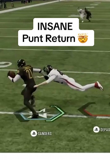 Epic Game Winning Punt Return in Madden 26