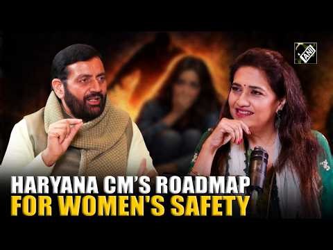 What is CM Nayab Saini’s roadmap for women’s safety, empowerment in Haryana | Must Watch Video