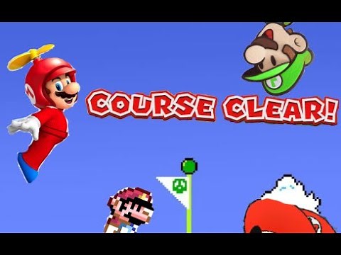 All level clear themes in Mario games #mario