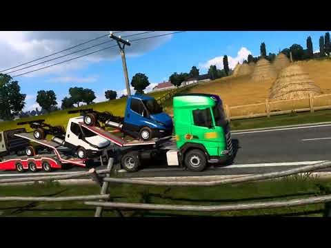 ETS2 VR - better settings, France and Poland