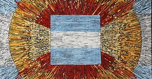 Arte patrio, los artistas se ponen la celeste y blanca para crear