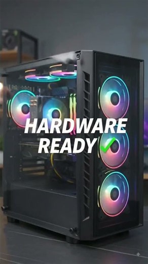 🔧 Building a PC, one part at a time! 💻⚡CPU → Motherboard → RAM → Storage → PSU → Case.