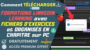 🛑 Comment TÉLÉCHARGER vos FORMATIONS LINKEDIN LEARNING organisés EN CHAPITRE avec FICHIERS D'EXERCICES et SOUS TITRES ? ⚠️⚠️⚠️ Cette vidéo sera probablement Supprimée par Facebook donc, profitez en même temps, vous pouvez télécharger la vidéo également ⚠️⚠️⚠️ 🟩 LIEN DU LOGICIEL MENTIONNÉ DANS LA VIDÉO : 📥 https://t.me/nongalandtech/204 | NongaLand Tech