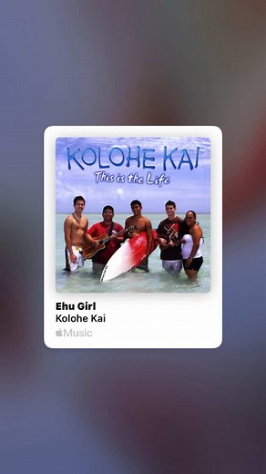 Ehu Girl Lyrics by Kolohe Kai - Apple Music