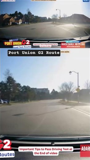 Toronto Port Union G2 Test / Mock Test