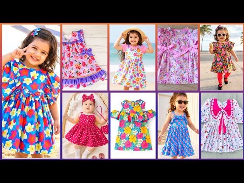 Beutifull Baby Girl Frock Design Ideas 🥰Printed Frock | Choti Bacchiyon ke Frock |Summer Baby Frock