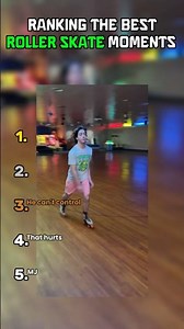 Ranking The Best Roller Skate Moments #shorts