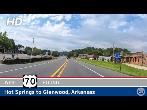 U.S. Route 70: Hot Springs to Glenwood - Arkansas | Drive America's Highways 🚙