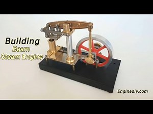 Building RETROL Full Metal Beam Steam Engine - EngineDIY