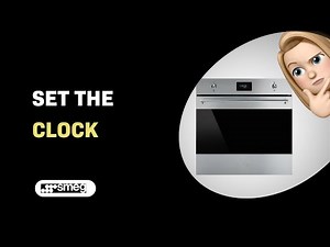 How to Set the Clock on Your Smeg SOPA6301TX Oven