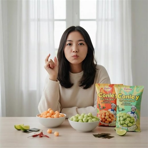 Delicious Crunchy Cheese Puffs with Rice Flour