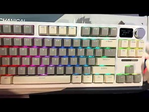 LANGTU LT84 RGB Tri-mode Mechanical Gaming Keyboard
