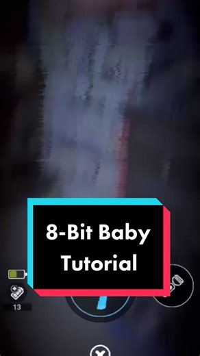 8-Bit Baby Tutorial #fnaf #fnafar #fivenightsatfreddys #tutorials #fyp #xybca
