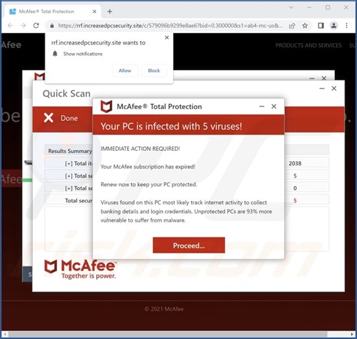 Increasedpcsecurity.site Ads