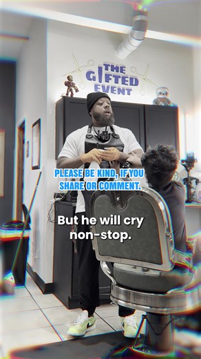 Part 1 What we do goes beyond the haircut ✂️ It’s about creating a space where a child who’s often misunderstood feels *seen*, *safe*, and *celebrated*. Every clip of the clippers, every act of patience, every tear turned into a smile… goes deeper than a simple service. It’s healing for families who’ve been searching for understanding and acceptance. 💙 You’re not just donating to a program—you’re giving the gift of confidence, relief, and belonging. Click the link in my bio or visit **thegifted