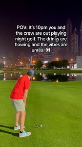 Need more night golf with the boys (Via @yourgolftravel) | Zire Golf