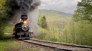 5.4K views · 243 reactions | Cass Scenic Railroad’s Heisler #6 passes through the S Curve below Whittaker, WV, during their Spring Photo Charter on May 3rd, 2025, from Cass, WV. | Jim Pearson Photography | Facebook