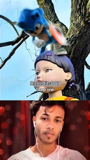 Sonic in power 💀😱 | Squid Game | #sonic​ #edit​ #shorts​ #shadow9000 #soniccartoon