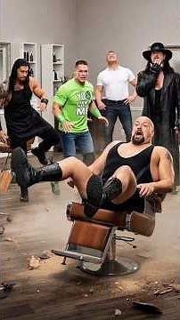 Chaar Heroes Ny Khola Beauty Salon 🤣🤣🤣🤣 Phr Hoi Tabahi #romanreigns #brocklesnar #johncena