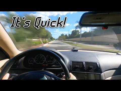 BMW E46 330CI 0-60 MPH - Before a Turbo..