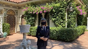 Guide Calleen takes you on an in-depth look at the only painted portrait of WR Hearst in the entire estate. Painted by WRs childhood friend and accomplished artist, Orrin Peck, this painting gives us a glimpse at the young man who was in the process of conquering the media world. Orrin Peck's bond with WR was strong but a lesser known fact was that Peck was also very close to Phoebe Hearst. | Hearst Castle