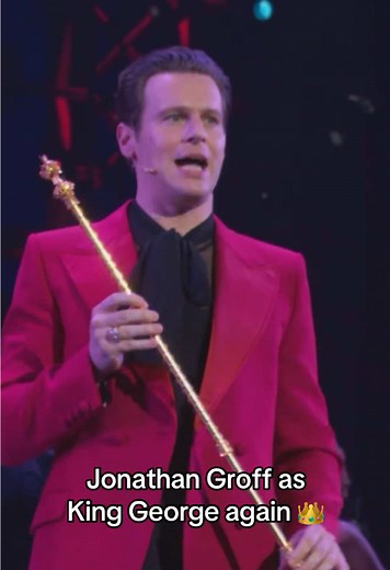 Jonathan Groff Shines as King George at Tony Awards