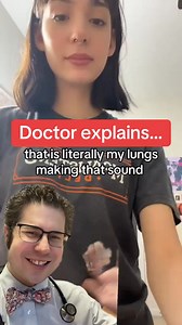 1.3M views · 6K reactions | @Bella  Why do my lungs make that whooshy sound? Why do my lungs make noises when I twist my body? #lungs #tiktokdoc #EduTok | Zachary Rubin, MD | Facebook