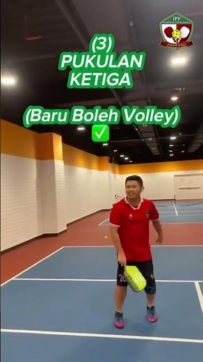 Permainan pickleball memiliki peraturan dasar yang mudah dipahami