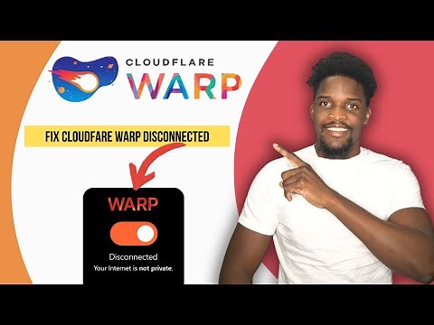 How To Fix Cloudflare Warp Disconnected (2024)