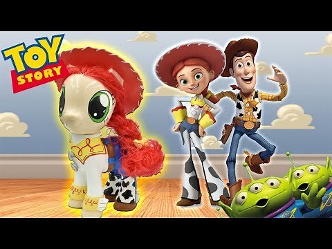 JESSIE TOY STORY PONY Custom Tutorial Disney Cowgirl My Little Pony MLP