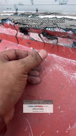 Part 7: Air Cond Replacement Works at Cybersouth. Midea 1.0hp Inverter. 5 Star Energy Rating