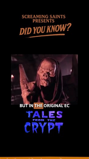 NOT a Zombie! 🤯 The Original Comic Book Crypt Keeper Was ALIVE! #ComicsVsTV #shorts
