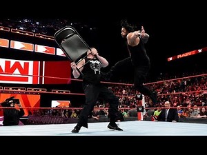 Roman Reigns enchaine les Superman Punch sur Brock Lesnar {WWE VF} - WWE CLUB
