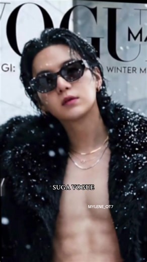 BTS Suga in Vogue: Winter Cover Highlights