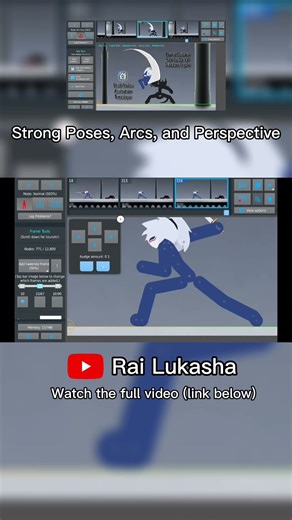 The Importance of Strong Poses and Perspective in Stickman Fight Animations #sticknodes #animation