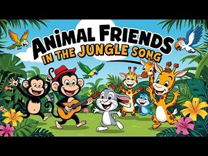 Animal Friends in the Forest | Fun & Easy Animal Song for Kids | Sing Along!