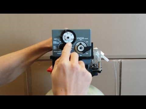 AutoTrol Regeneration Adjustment