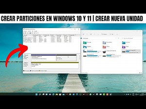 Cómo crear particiones en Windows 10 y 11 | Crear nueva unidad (Tutorial fácil)
