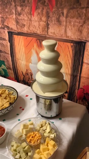 Cheese Fountain Dreams: Nacho Cheese Creation