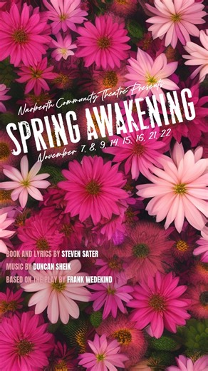 🌸 MEET THE CAST 🌸 NCT'S Spring Awakening opens next week and runs November 7-22 at The Circus Campus, located at 6452 Greene Street, Philadelphia, PA, 19119. Tickets are selling fast! Visit https://www.zeffy.com/en-US/ticketing/spring-awakening to grab yours today. Cast Melchior: Marshall Moller Wendla: Laura Donnelly Moritz: Joseph Billetta Ilse: Colette Mahar Georg: Srinath Govindarajula Hanschen: Eduardo Perez-Torres Ernst: Gregory Kooker Otto: Khai Jones Martha: Kerlin Pyun Anna: Hannah Po