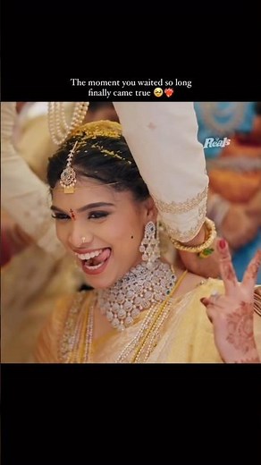 The happiest Bride - Credits @magicmotionmedia #weddingshorts #bridesoftelugu #teluguweddings