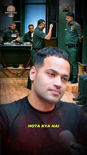 What Is Court Martial? The HARSH Reality of Army Punishment😱ft Maj Kavish @RajShamani.Shorts #shorts