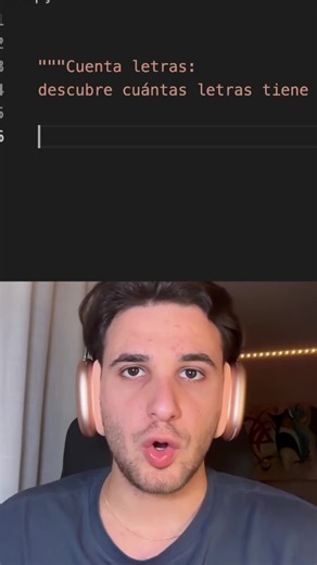 🔍 Python analiza palabras en 1 segundo 😲 #Python Escribes una palabra y Python te dice cuántas letras tiene al instante. Parece sencillo, pero aquí aprendes a trabajar con strings y funciones internas clave. Un ejercicio corto que te hace pensar como programador desde el primer momento. #python #strings #texto #programacionbasica #coding #aprendePython